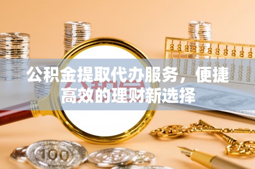 全南公积金提取代办服务，便捷高效的理财新选择