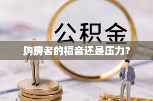 全南购房者的福音还是压力？